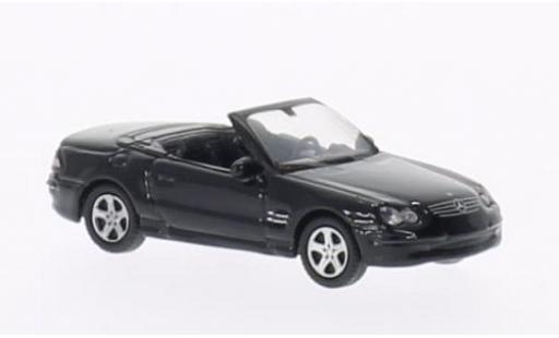 Mercedes Classe SL 1/87 Welly SL 500 Cabrio schwarz 1:87 coche miniatura