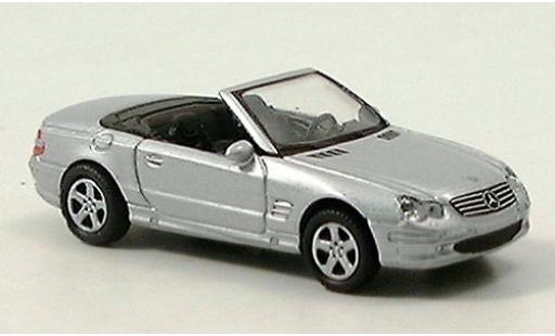 Mercedes Classe SL 1/87 Welly SL 500 Cabrio silber 1:87 coche miniatura