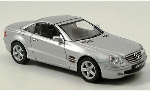 Mercedes Classe SL 1/43 Welly SL 500 silber 1:43 coche miniatura