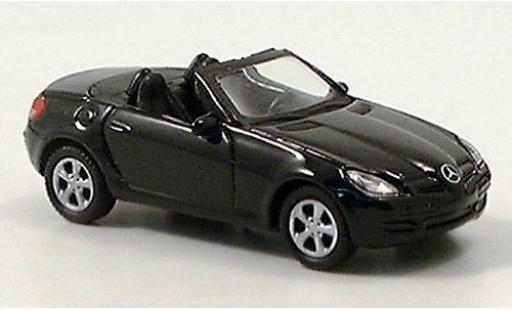 Mercedes Classe SLK 1/87 Welly SLK 350 Cabrio schwarz 1:87 coche miniatura
