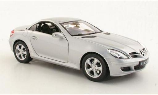 Coche miniatura Mercedes Classe SLK 1/18 Welly SLK 350 (R171) silber 2004 1:18 Mercedes Classe SLK 1/18 Welly SLK 350 (R171) silber 2004 1:18 coche miniatura