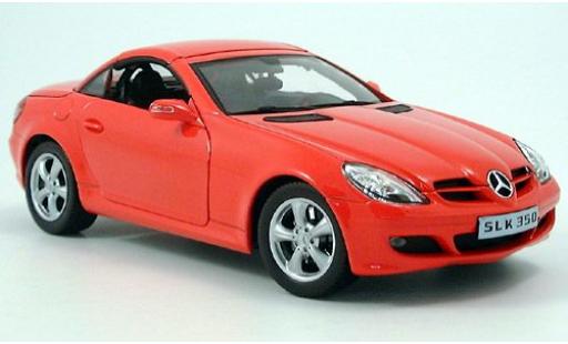 Coche miniatura Mercedes Classe SLK 1/18 Welly SLK geschlossen rojo 2004 1:18 Mercedes Classe SLK 1/18 Welly SLK geschlossen rojo 2004 1:18 coche miniatura