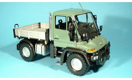 Coche miniatura Mercedes Unimog 1/24 Welly U400 grün 1:24 Mercedes Unimog 1/24 Welly U400 grün 1:24 coche miniatura