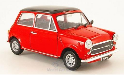 Coche miniatura Mini Cooper 1/24 Welly 1300 rojo/negro 1974 ohne Vitrine Mini Cooper 1/24 Welly 1300 rojo/negro 1974 ohne Vitrine coche miniatura