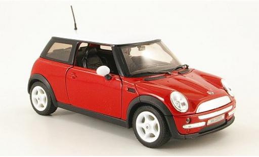 Mini Cooper 1/24 Welly rojo 1:24 coche miniatura