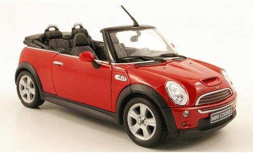 Coche miniatura Mini Cooper 1/24 Welly S Cabriolet rojo 1:24 Mini Cooper 1/24 Welly S Cabriolet rojo 1:24 coche miniatura