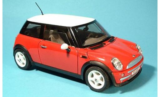 Mini Cooper 1/18 Welly New rojo 1:18 coche miniatura