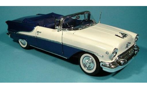 Coche miniatura Oldsmobile Super 88 1/18 Welly blau-weiss 1955 1:18 Oldsmobile Super 88 1/18 Welly blau-weiss 1955 1:18 coche miniatura