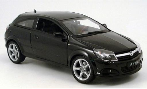 Coche miniatura Opel Astra 1/18 Welly GTC schwarz 2005 1:18 Opel Astra 1/18 Welly GTC schwarz 2005 1:18 coche miniatura
