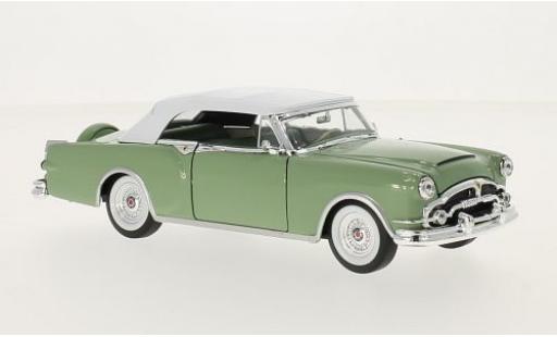 Coche miniatura Packard Caribbean 1/24 Welly verde 1953 ouverts/es Verdeck sans Vitrine Packard Caribbean 1/24 Welly verde 1953 ouverts/es Verdeck sans Vitrine coche miniatura