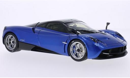 Coche miniatura Pagani Huayra 1/18 Welly blau/carbon 1:18 Pagani Huayra 1/18 Welly blau/carbon 1:18 coche miniatura