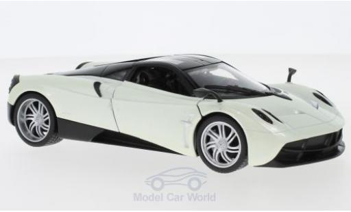 Coche miniatura Pagani Huayra 1/43 Welly metalico blanco Pagani Huayra 1/43 Welly metalico blanco coche miniatura