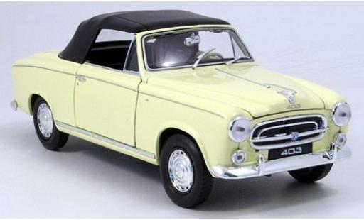 Coche miniatura Peugeot 403 1/18 Welly Cabriolet beige geschlossen 1957 1:18 Peugeot 403 1/18 Welly Cabriolet beige geschlossen 1957 1:18 coche miniatura