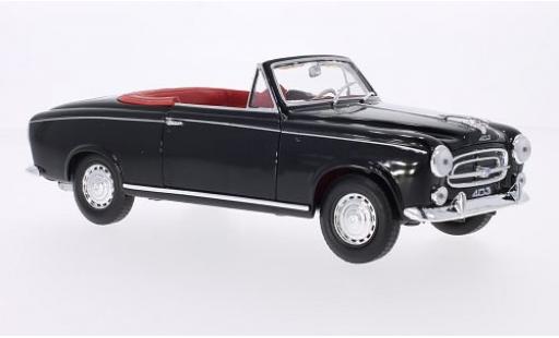 Coche miniatura Peugeot 403 1/18 Welly Cabriolet schwarz 1957 1:18 Peugeot 403 1/18 Welly Cabriolet schwarz 1957 1:18 coche miniatura