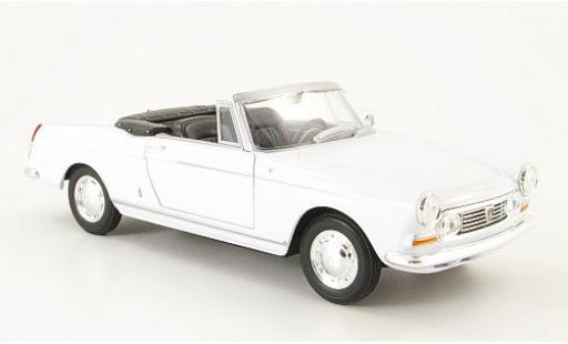 Coche miniatura Peugeot 404 1/24 Welly Cabriolet weiss 1963 1:24 Peugeot 404 1/24 Welly Cabriolet weiss 1963 1:24 coche miniatura