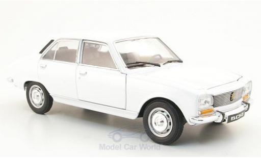 Coche miniatura Peugeot 504 1/24 Welly blanco 1975 ohne Vitrine Peugeot 504 1/24 Welly blanco 1975 ohne Vitrine coche miniatura