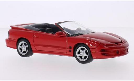 Coche miniatura Pontiac Firebird 1/24 Welly Convertible rojo 2001 Pontiac Firebird 1/24 Welly Convertible rojo 2001 coche miniatura