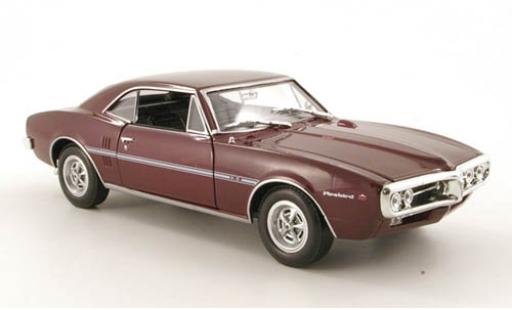 Coche miniatura Pontiac Firebird 1/24 Welly met.-dkl.-rojo 1967 1:24 Pontiac Firebird 1/24 Welly met.-dkl.-rojo 1967 1:24 coche miniatura