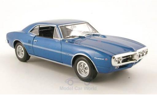Coche miniatura Pontiac Firebird 1/24 Welly metalico azul 1967 ohne Vitrine Pontiac Firebird 1/24 Welly metalico azul 1967 ohne Vitrine coche miniatura