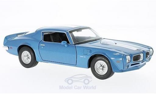 Coche miniatura Pontiac Firebird 1972 1/24 Welly Trans Am azul/blanco 1972 Pontiac Firebird 1972 1/24 Welly Trans Am azul/blanco 1972 coche miniatura
