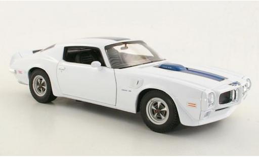 Pontiac Firebird 1/18 Welly Trans Am weiss/blau 1972 1:18 coche miniatura