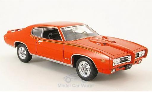 Coche miniatura Pontiac GTO 1/24 Welly The Judge 1969 ohne Vitrine Pontiac GTO 1/24 Welly The Judge 1969 ohne Vitrine coche miniatura