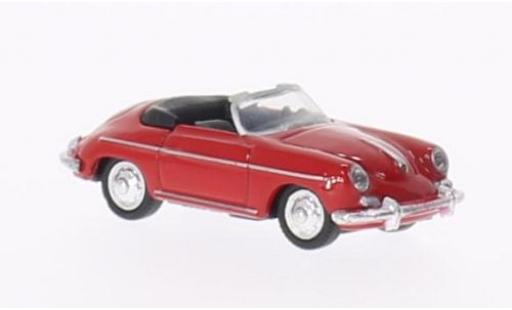 Porsche 356 1/87 Welly B Cabrio rojo 1:87 coche miniatura