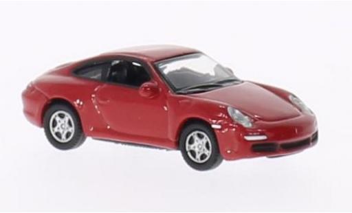 Coche miniatura Porsche 997 S 1/87 Welly 911 () Carrera S rojo Porsche 997 S 1/87 Welly 911 () Carrera S rojo coche miniatura