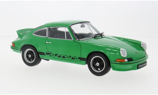 Coche miniatura Porsche 911 1/18 Welly Carrera RS 2.7 grün/schwarz 1973 1:18 Porsche 911 1/18 Welly Carrera RS 2.7 grün/schwarz 1973 1:18 coche miniatura