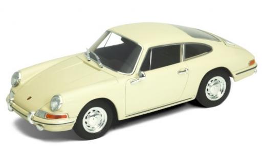 Coche miniatura Porsche 911 1/24 Welly beige 1964 Porsche 911 1/24 Welly beige 1964 coche miniatura