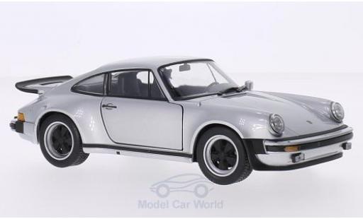 Coche miniatura Porsche 930 Turbo 1/24 Welly 911 Turbo 3.0 gris 1974 Porsche 930 Turbo 1/24 Welly 911 Turbo 3.0 gris 1974 coche miniatura