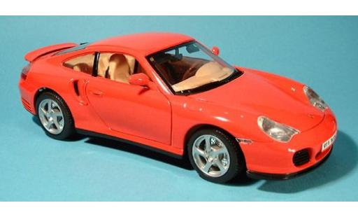 Coche miniatura Porsche 911 1/18 Welly turbo rojo 1:18 Porsche 911 1/18 Welly turbo rojo 1:18 coche miniatura