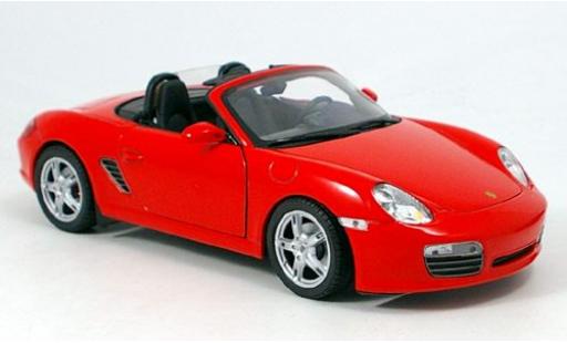 Coche miniatura Porsche Boxster 1/18 Welly S Cabriorojo 1:18 Porsche Boxster 1/18 Welly S Cabriorojo 1:18 coche miniatura