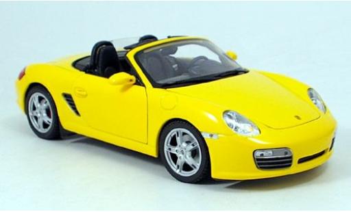 Coche miniatura Porsche Boxster 1/18 Welly S gelb offen 1:18 Porsche Boxster 1/18 Welly S gelb offen 1:18 coche miniatura