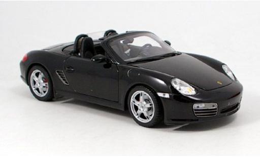 Coche miniatura Porsche Boxster 1/18 Welly S schwarz offen 1:18 Porsche Boxster 1/18 Welly S schwarz offen 1:18 coche miniatura