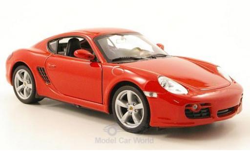 Coche miniatura Porsche Cayman S 1/24 Welly S rojo Porsche Cayman S 1/24 Welly S rojo coche miniatura