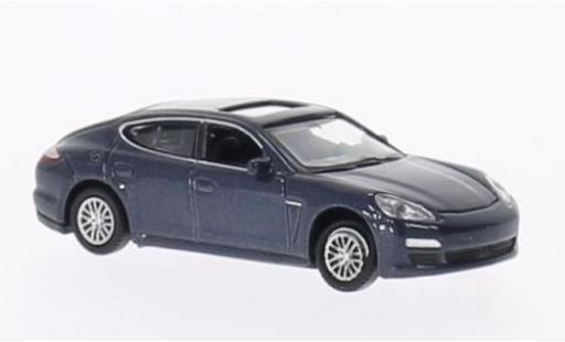 Porsche Panamera S 1/87 Welly blau 1:87 coche miniatura