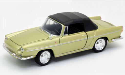 Coche miniatura Renault Caravelle 1/24 Welly metalico verde geschlossenes Verdeck Renault Caravelle 1/24 Welly metalico verde geschlossenes Verdeck coche miniatura