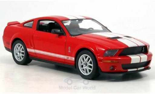 Coche miniatura Shelby Cobra 1/24 Welly GT 500 rojo/blanco ohne Vitrine Shelby Cobra 1/24 Welly GT 500 rojo/blanco ohne Vitrine coche miniatura