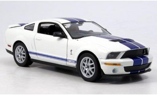 Coche miniatura Shelby Cobra 1/24 Welly GT 500 weiß 1:24 Shelby Cobra 1/24 Welly GT 500 weiß 1:24 coche miniatura