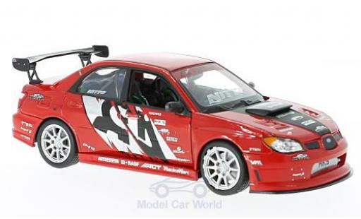 Coche miniatura Subaru Impreza 1/24 Welly APR Performance rojo/Dekor Subaru Impreza 1/24 Welly APR Performance rojo/Dekor coche miniatura