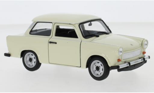 Trabant 601 1/24 Welly beige coche miniatura