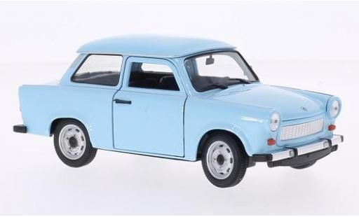 Trabant 601 1/24 Welly blau 1:24 coche miniatura