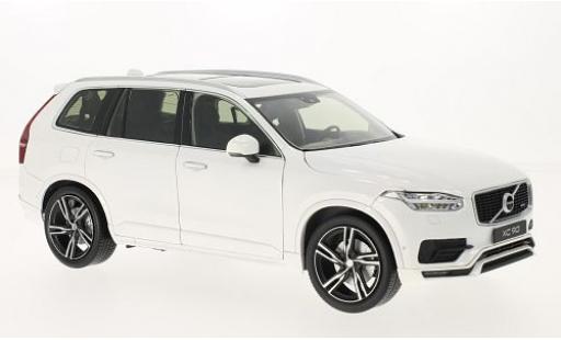 Volvo XC 1/18 Welly 90 blanco 2015 coche miniatura