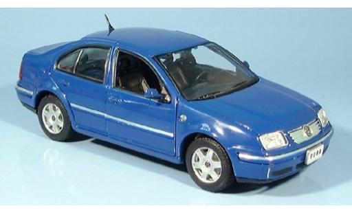 Coche miniatura Volkswagen Bora 1/24 Welly Limousine blau 2001 1:24 Volkswagen Bora 1/24 Welly Limousine blau 2001 1:24 coche miniatura