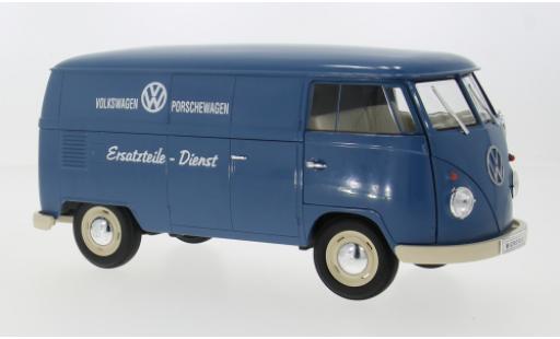Coche miniatura Volkswagen Bulli 1/18 Welly T1 1963 Porschewagen Ersatzteile Dienst 1:18 Volkswagen Bulli 1/18 Welly T1 1963 Porschewagen Ersatzteile Dienst 1:18 coche miniatura