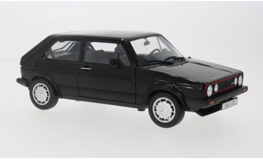 Coche miniatura Volkswagen Golf 1/18 Welly I GTI schwarz 1983 1:18 Volkswagen Golf 1/18 Welly I GTI schwarz 1983 1:18 coche miniatura