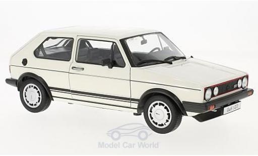 Coche miniatura Volkswagen Golf V 1/18 Welly I GTI blanco 1982 Volkswagen Golf V 1/18 Welly I GTI blanco 1982 coche miniatura