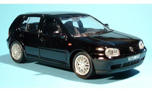 Coche miniatura Volkswagen Golf 1/24 Welly IV schwarz 1:24 Volkswagen Golf 1/24 Welly IV schwarz 1:24 coche miniatura