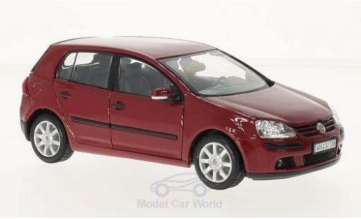 Coche miniatura Volkswagen Golf V 1/24 Welly V rojo 2004 Volkswagen Golf V 1/24 Welly V rojo 2004 coche miniatura